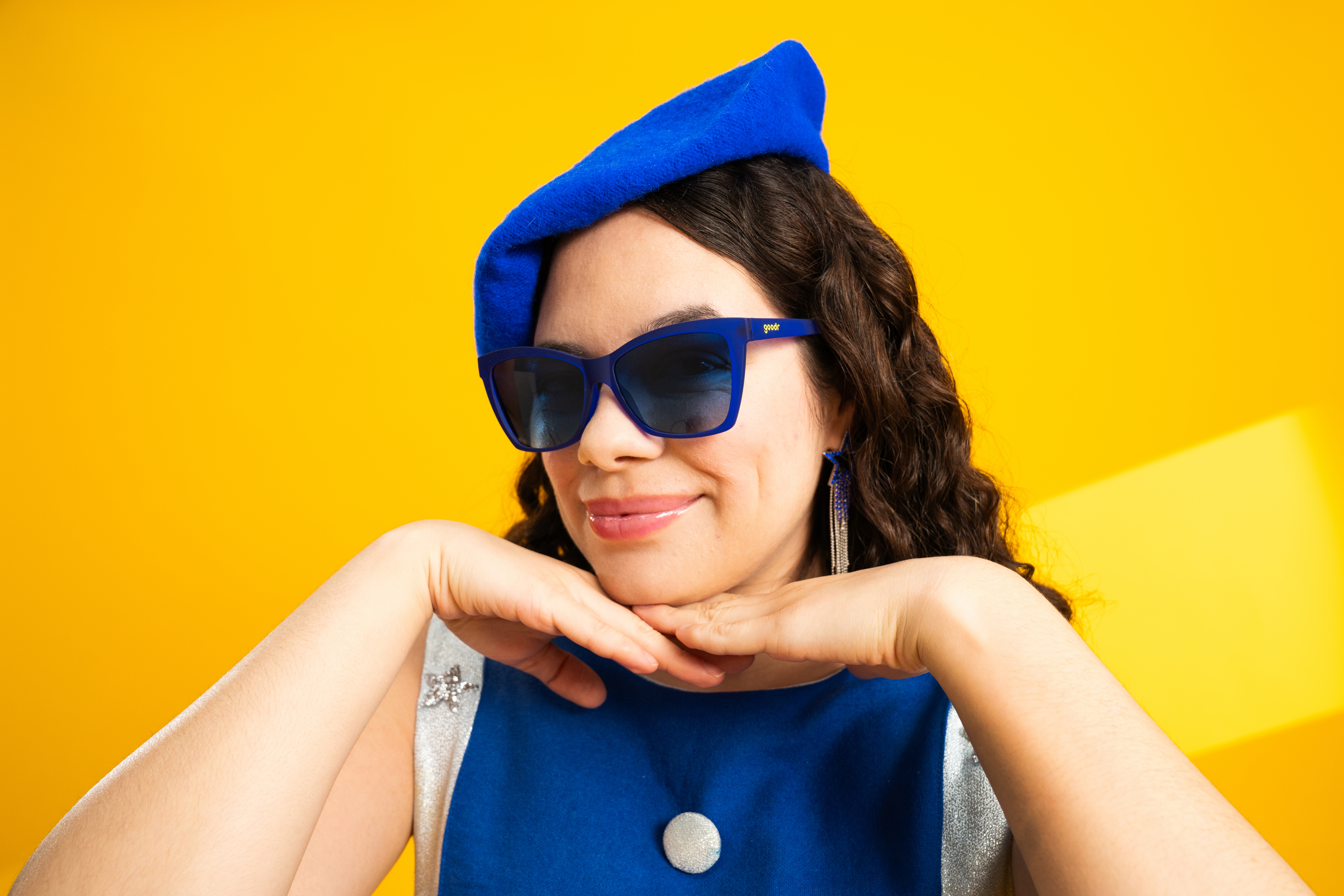 goodr Pop Art Prodigy GOODR Pop Art Prodigy Sunglasses (G00332-PG-BL1-GR) - Free  main image 2